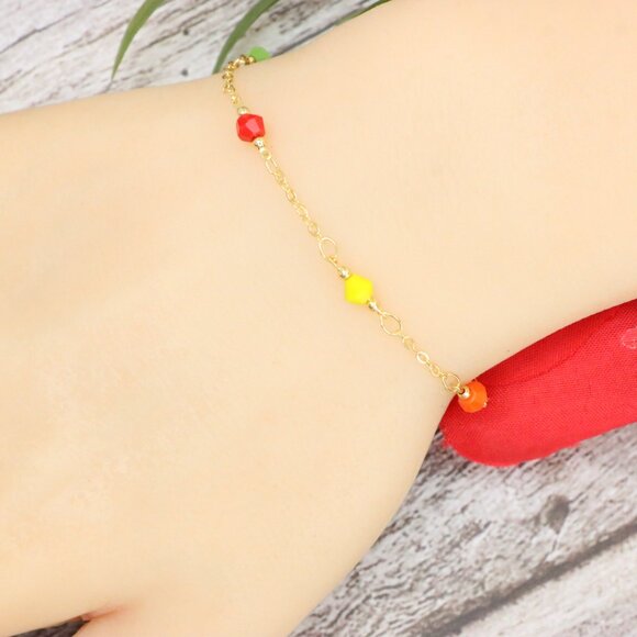"Trendy Bracelet for Girls & Women – Cute, Adjustable & Gift-Ready | MLCRC1044 - Picture 3 of 10